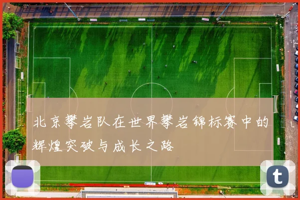 北京攀岩队在世界攀岩锦标赛中的辉煌突破与成长之路